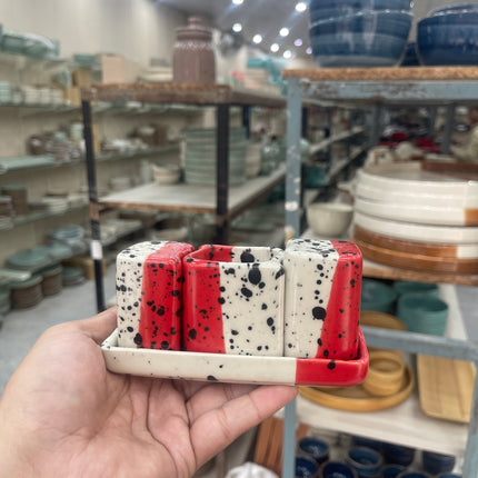 Leftover Salt Pepper Set ( Red Eclipse )