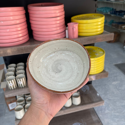 Leftover 6 inch Curved Bowl ( Grey Colorline )