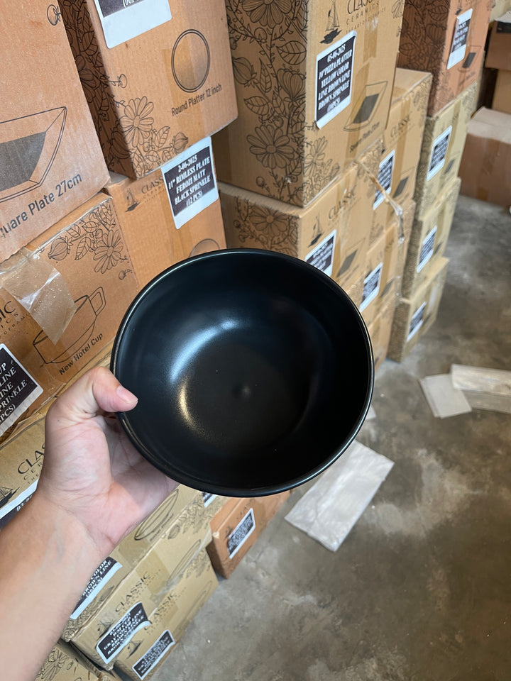 Leftover 7 inch Round Bowl ( Noir )
