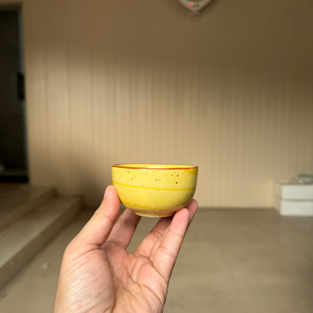Leftover Round Sauce Ramekin Large ( Yellow Colorline )