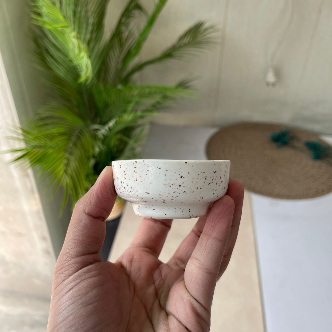 Leftover Round Sauce Ramekin Small ( Snow Cocoa )