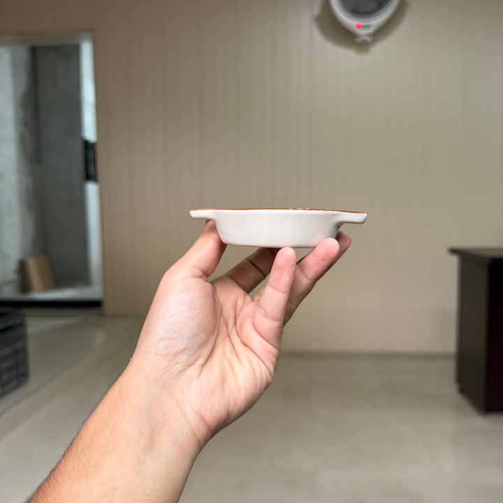 Leftover Double Handle Dip Ramekin ( Peacock Green Colorline ) ( Pack of 3 )