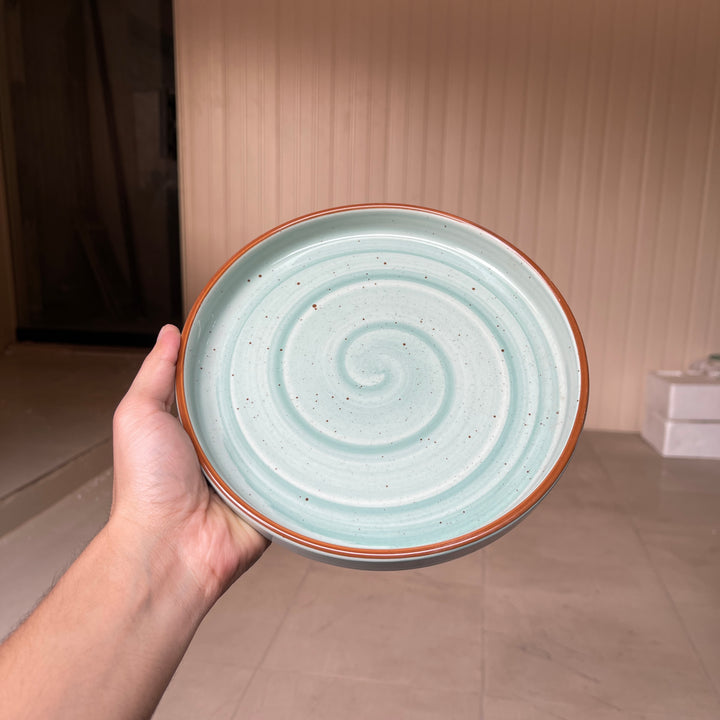 Leftover 8 inch Classic Plate ( Breeze )