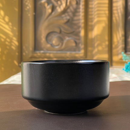 4 inch Soup Bowl ( Textured Black Matte )