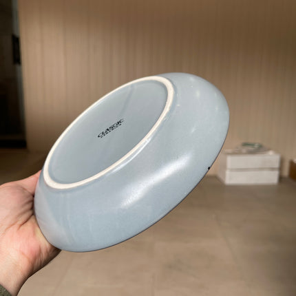 Leftover 8.5 inch Entree Bowl ( Grey Matte with Black Specks )