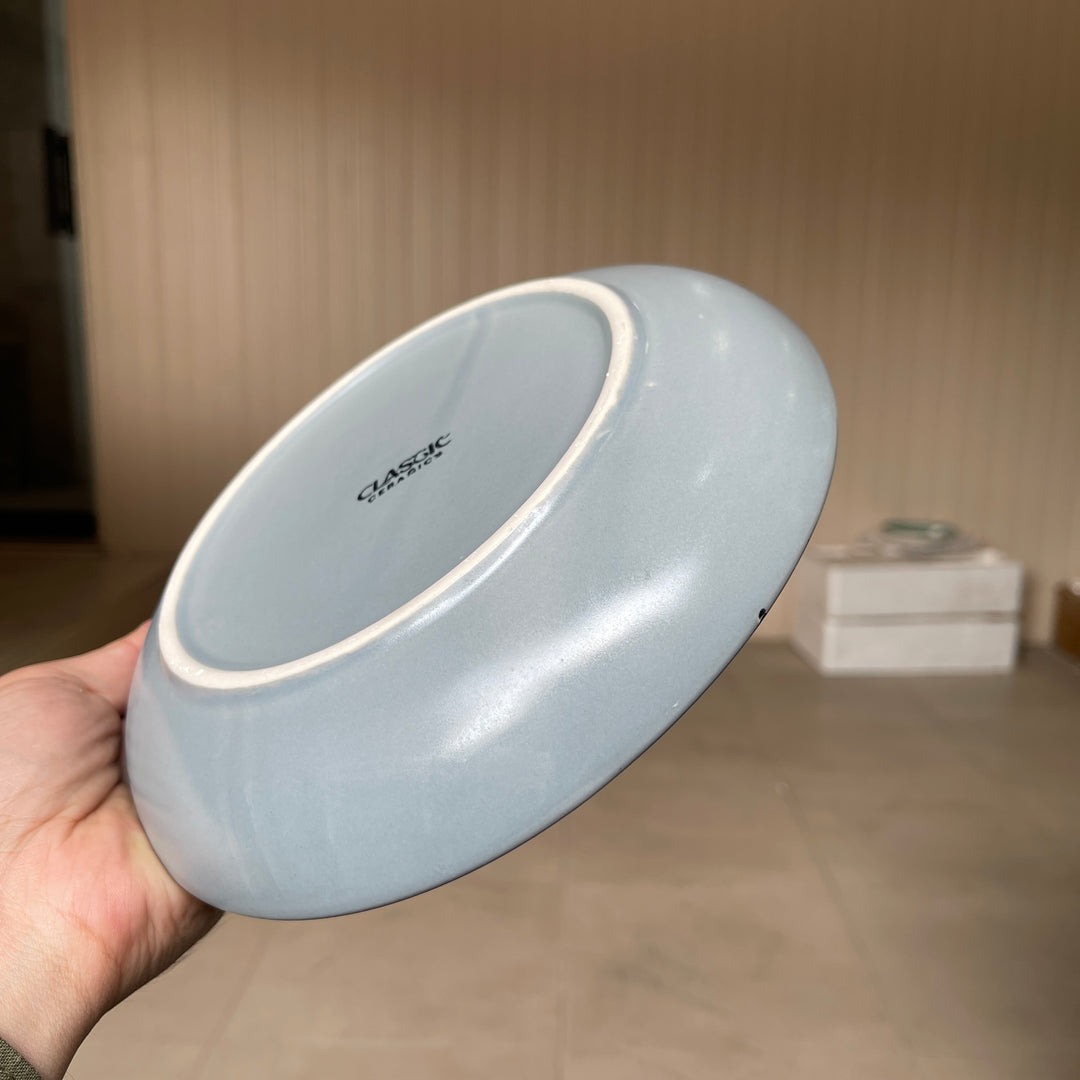 Leftover 8.5 inch Entree Bowl ( Grey Matte with Black Specks )