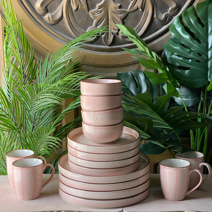 4-Person 16-Piece Breakfast Set ( Rosewater )
