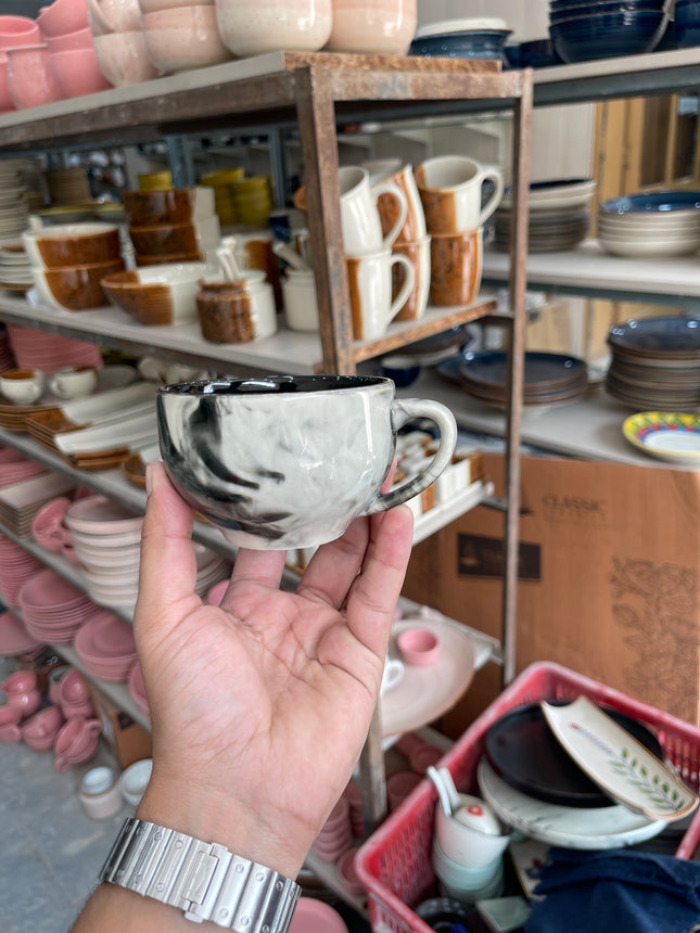 Leftover SS Cup ( Black Marble )