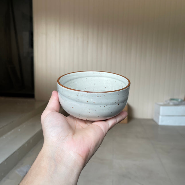 Leftover 4.5 inch Single Serving Bowl ( Grey Colorline )