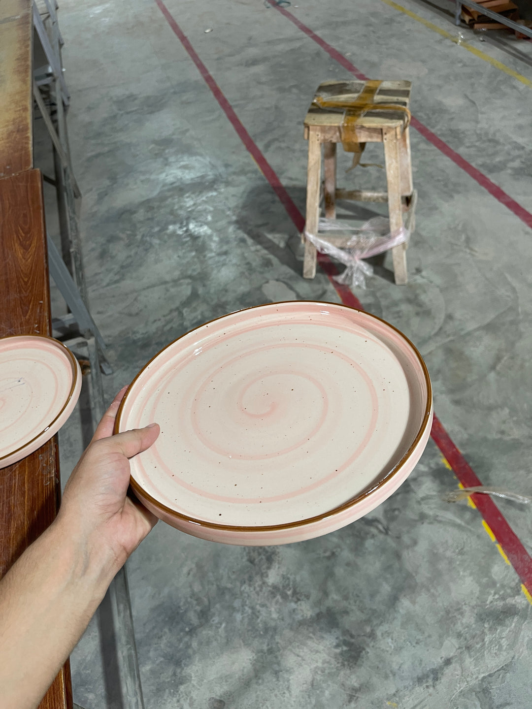 Leftover 10 inch Classic Plate ( Rosewater )