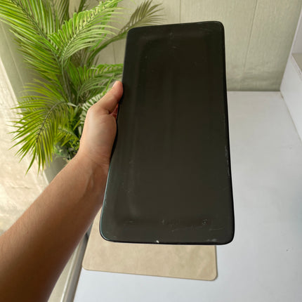 Leftover 12"x5" Flat Serving Platter ( Textured Black Matte )