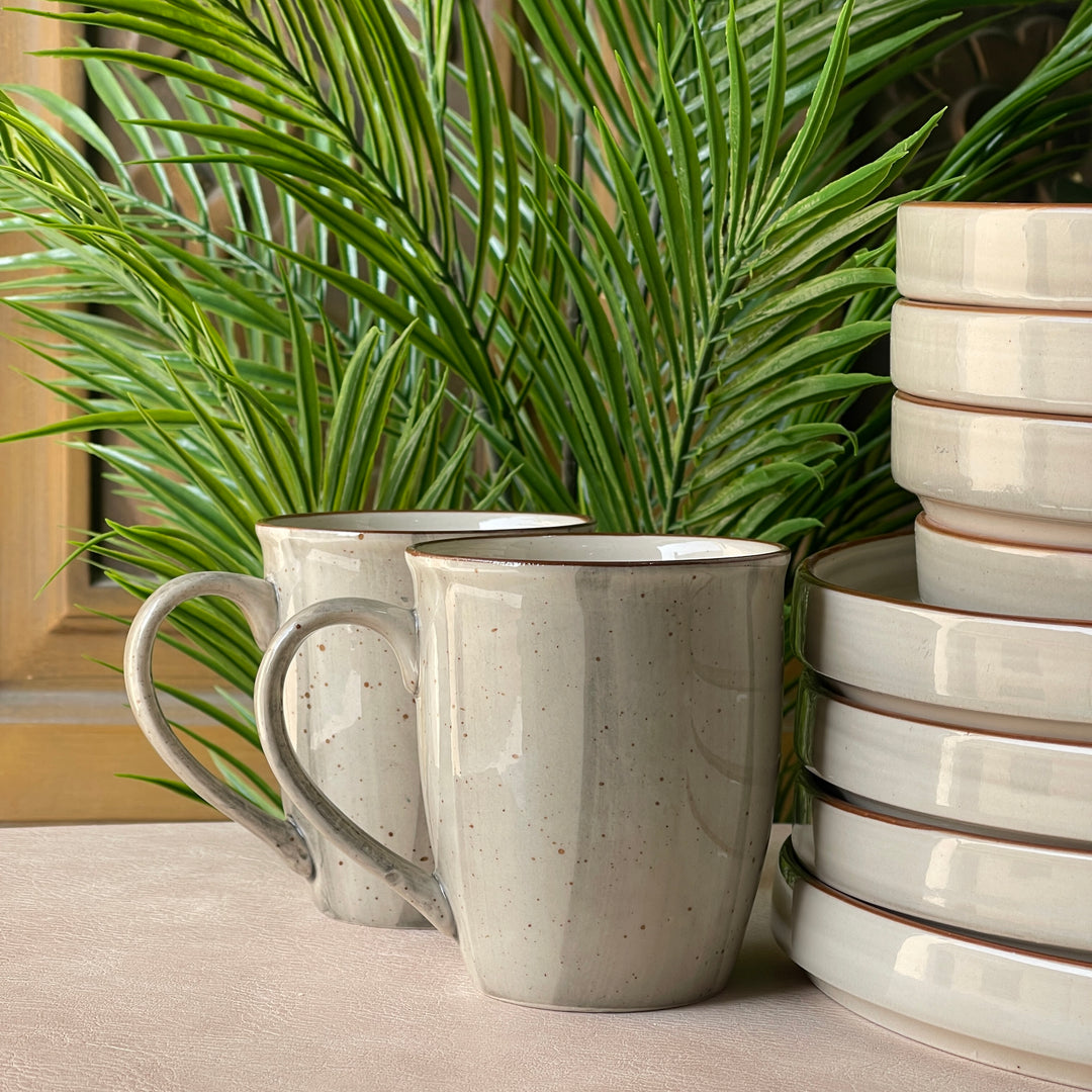 4-Person 16-Piece Breakfast Set ( Ash )