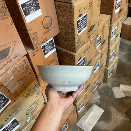 Leftover 9" Round Bowl ( Grey Colorline )