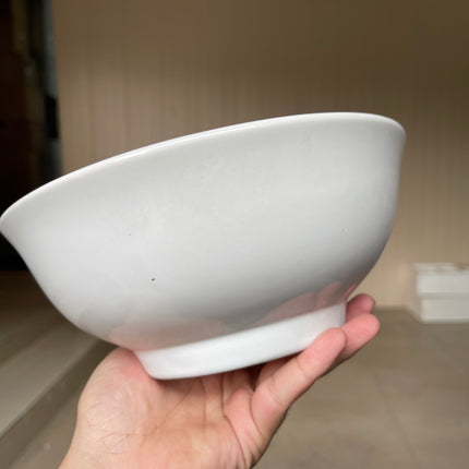 Leftover 8 inch Round Bowl ( Glossy White )