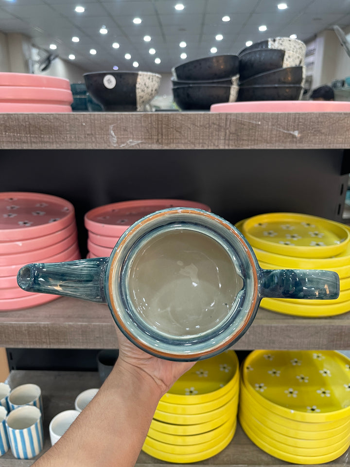 Leftover RK Tea Pot ( Peacock Green Colorline ) ( 1000 ml )
