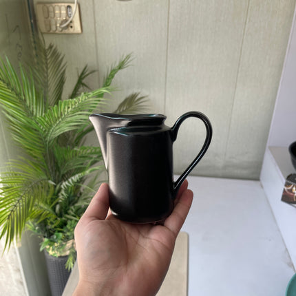 Leftover RK Milk Pot ( Textured Black Matte ) ( 220 ml )