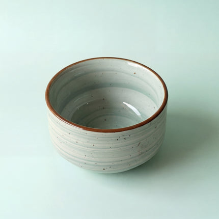 4 inch soup Bowl ( Teal Colorline )