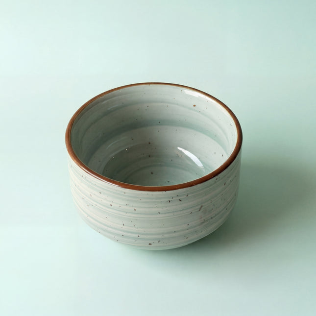 4 inch soup Bowl ( Teal Colorline )