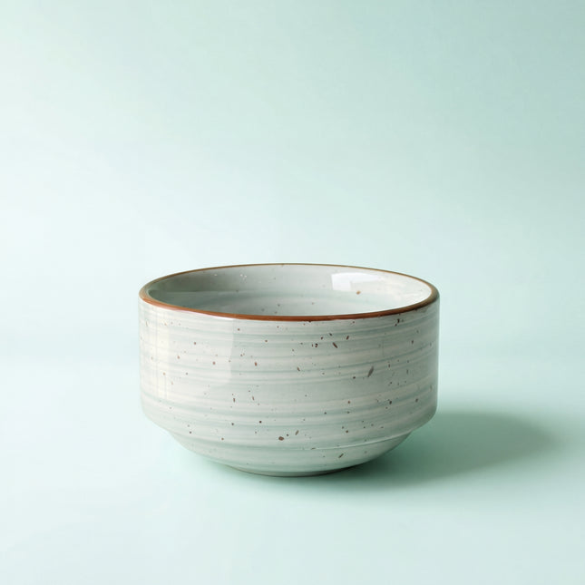 4 inch soup Bowl ( Teal Colorline )