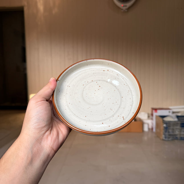 Leftover 6 inch Classic Plate ( Ash )