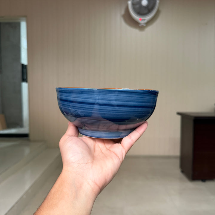 Leftover 7 inch Round Bowl ( Indigo )
