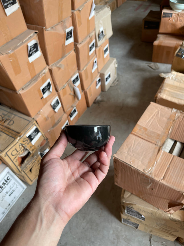 Leftover Round Ramekin Large ( Glossy Black )