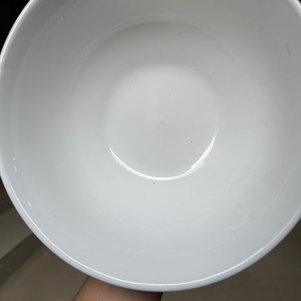 Leftover 8 inch Round Bowl ( Glossy White )