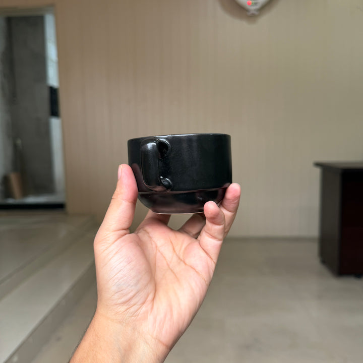 Leftover NH Cup ( Noir ) ( 200 ml ) ( Set of 6 )