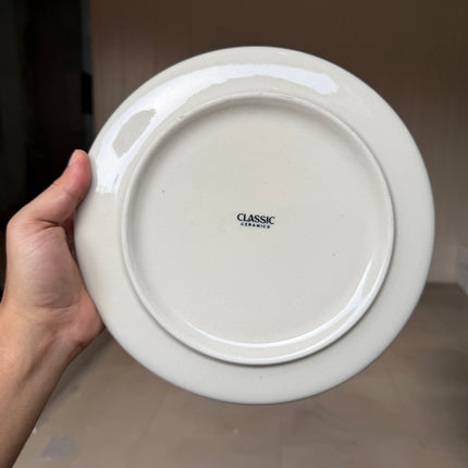 Leftover 10 inch Lite Classic Plate ( Grey Colorline )