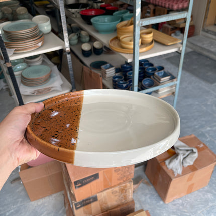 Leftover 10 inch Classic Plate ( Sandstorm Series )
