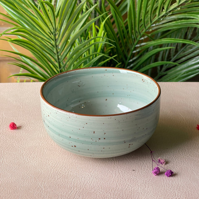 4.5 inch Single Serving Bowl ( Teal Colorline )