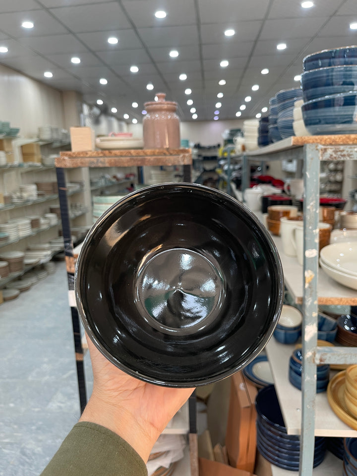 Leftover 5.5 inch Ripple Bowl ( Black Marble )