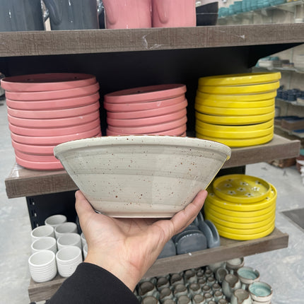 Leftover 9 inch V Shaped Bowl ( Grey Colorline )