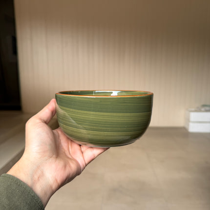 Leftover 6 inch Noodle Bowl ( Dark Green Colorline )
