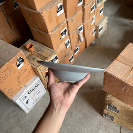 Leftover 9.5 inch Pasta Plate ( Grey Matte with Black Specks )
