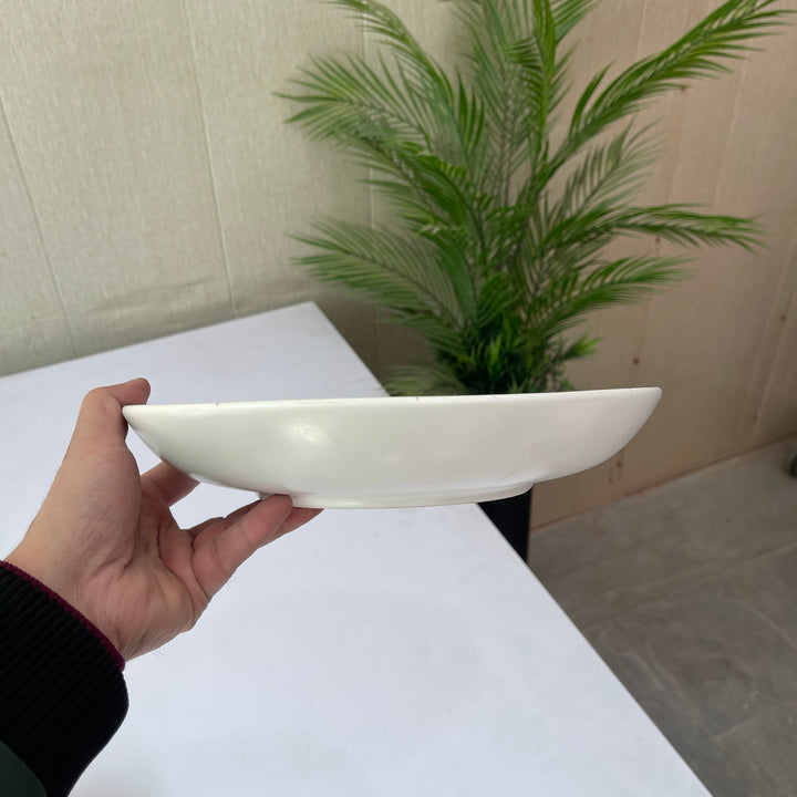 Leftover 10 inch Entree Bowl ( Snow Cocoa )