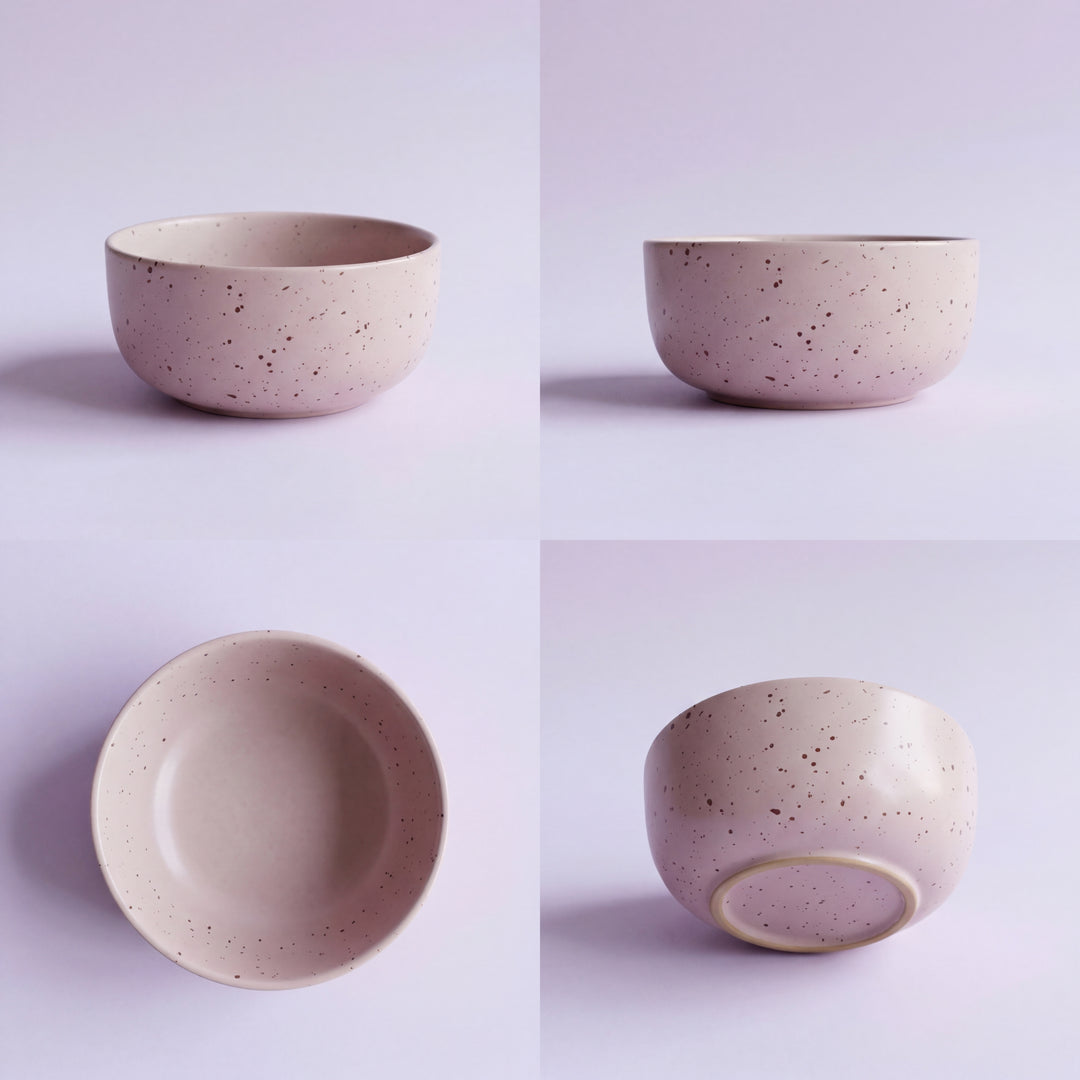 4.5 inch Single Serving Bowl ( Old Rose Matte )