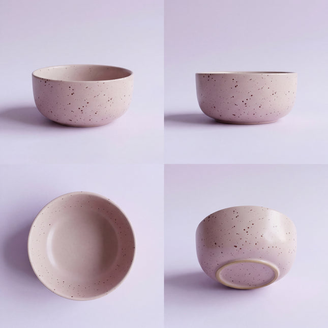 4.5 inch Single Serving Bowl ( Old Rose Matte )