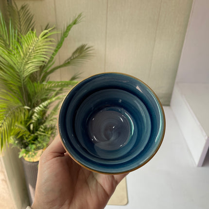 Leftover 4.5 inch raita bowl ( Cobalt Blue Colorline )