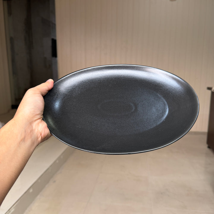 Leftover 11 inch Rimless Rice Dish ( Noir )