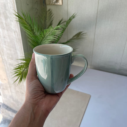Leftover 005 Mug ( Teal Colorline with teal rim ) ( 350 ml )