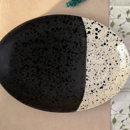 13 inch Rimless Rice Dish ( Eclipse )