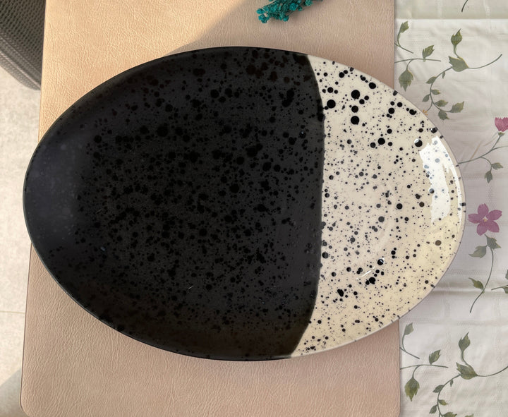13 inch Rimless Rice Dish ( Eclipse )
