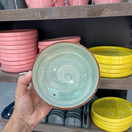 Leftover 6 inch Classic Bowl ( Teal Colorline ) ( 540 ml )