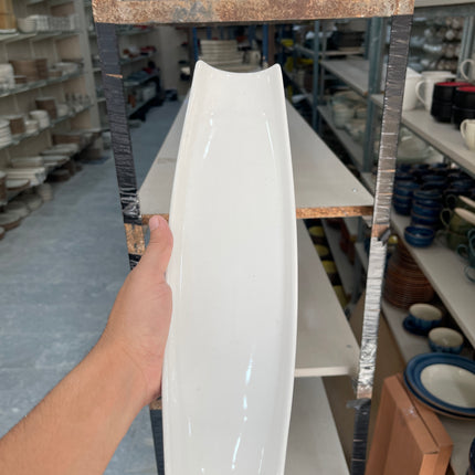 Leftover Curved Sushi Platter ( White Shine )