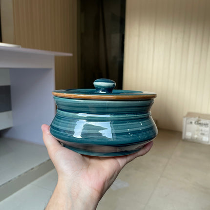 Leftover 6.5 inch Handi ( Peacock green colorline )