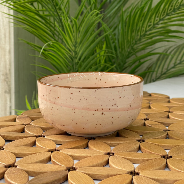 4.5 inch Single Serving Bowl ( Pink Colorline )