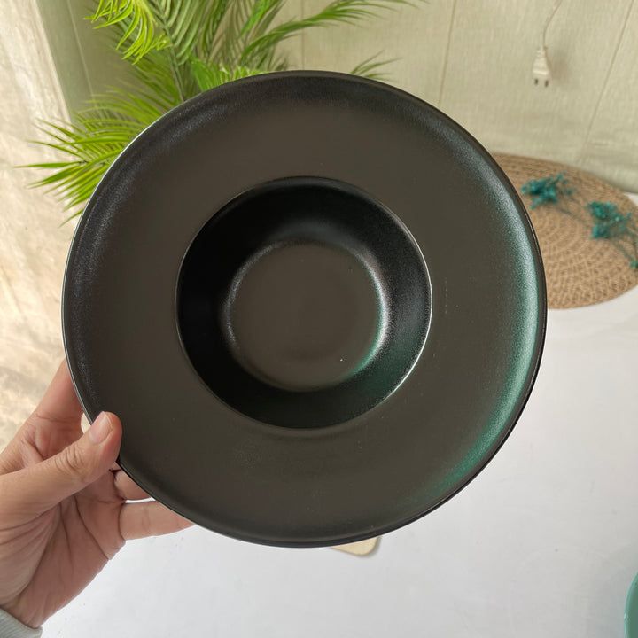 Leftover 9.5 inch Pasta Plate ( Noir )