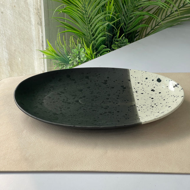 11 inch Rimless Rice Dish ( Eclipse )