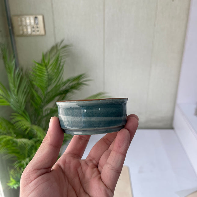 Leftover RK Sauce Ramekin ( Peacock Green Colorline )